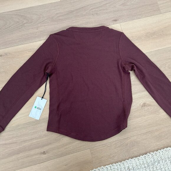 Stio Women's Wister Waffle LS XSMALL NWT - Picture 2 of 3